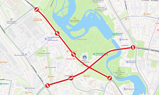 Где в Минске 3 июля перекроют улицы для транспорта