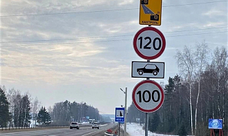 На трассе М-1 среднюю скорость движения будут фиксировать на участке длиной 25 км