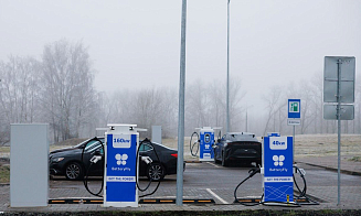 В Минске для электрокаров начали ставить сверхбыстрые станции зарядки формата «у дома»