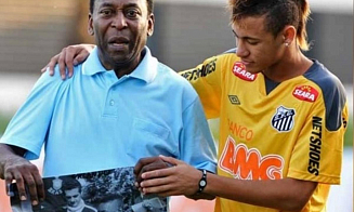 Отец бразильского футболиста Неймара купил права на бренд Пеле