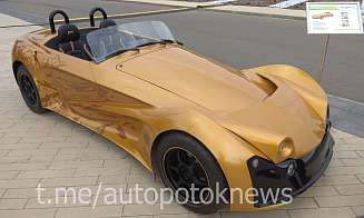 В Минске показали доработанный белорусский спорткар. Вот как он выглядит