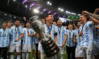 Аргентина с Месси выиграла второй раз подряд Копа Америка и установила рекорд по победам 