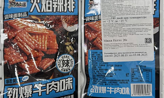 Госстандарт запретил несколько популярных китайских снеков из-за опасных пищевых добавок