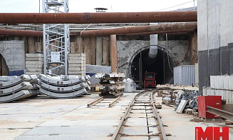 Из-за строительства метро в центре Минска закрыли участок одной из улиц