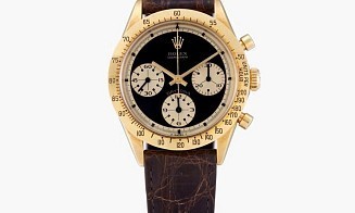 В мире их меньше 10 штук. Золотой Rolex Daytona продали на аукционе почти за $1,5 млн
