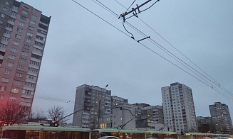 Транспортный коллапс в Минске: на Бангалор остановились троллейбусы