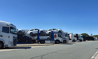 Застрявшие на литовской границе узбекские перевозчики смогут выехать через Латвию