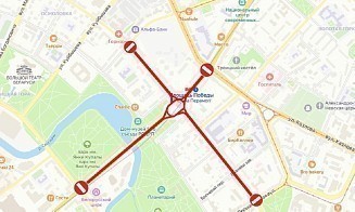 Во время репетиции Дня Победы в центре Минска 6 и 7 мая ограничат движение транспорта