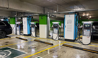 В Минске открыли мегахаб для зарядки электромобилей