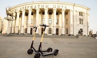 В Минске запретили брать напрокат электросамокаты зимой